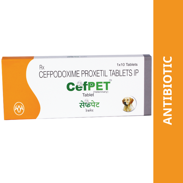 CEFPET - 1 strip (10 tabs)