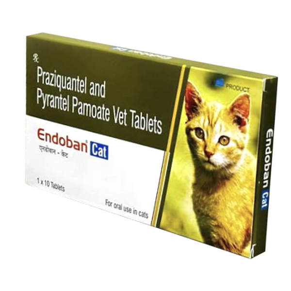 Endoban Dewormer Tablets - Cats (10 tablets)