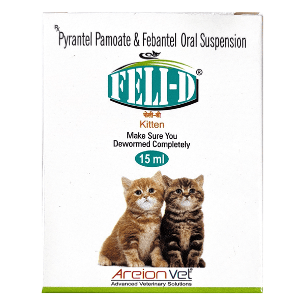 Feli-D Deworming Suspension - Kittens (15 ml)