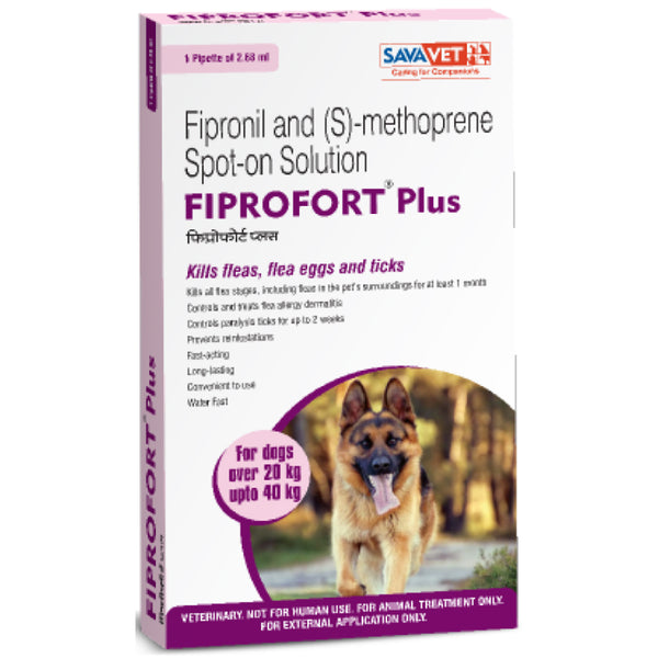 Fiprofort Plus Spot ON - Dog (20-40 Kg)