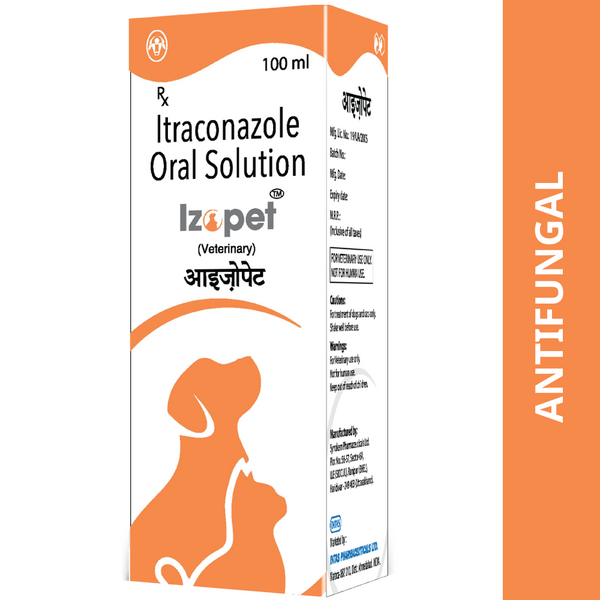 Izopet (Itraconazole) Syrup - 100 ml