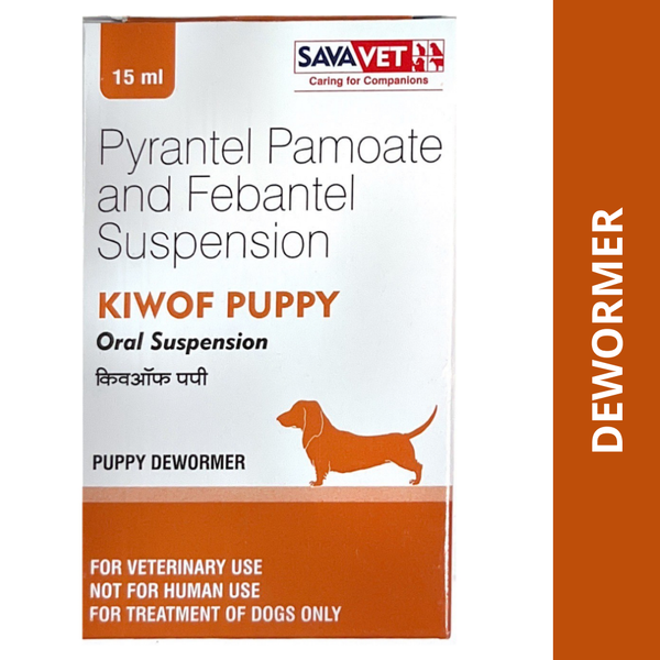 Kiwof Deworming Suspension - Puppies (15 ml)