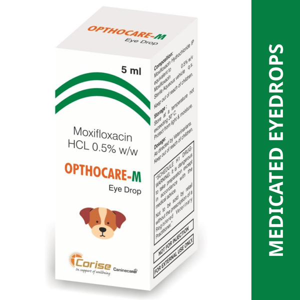 Opthocare M Eye Drops (Moxifloxacin) - 5 ml