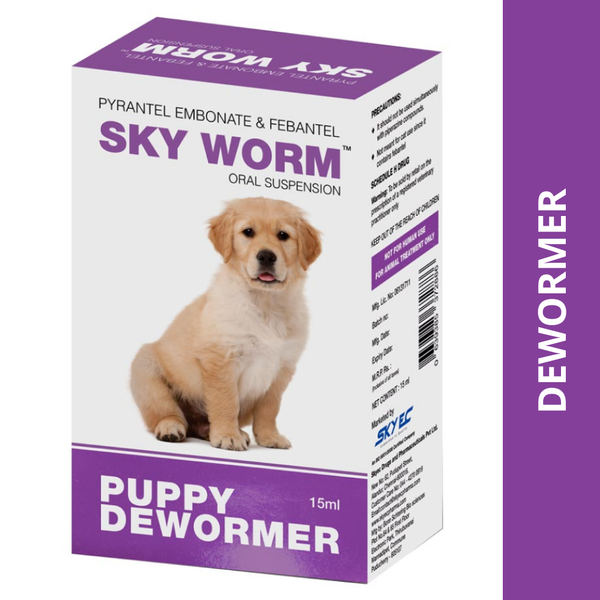 SkyWorm Deworming Suspension - Puppies (15 ml)